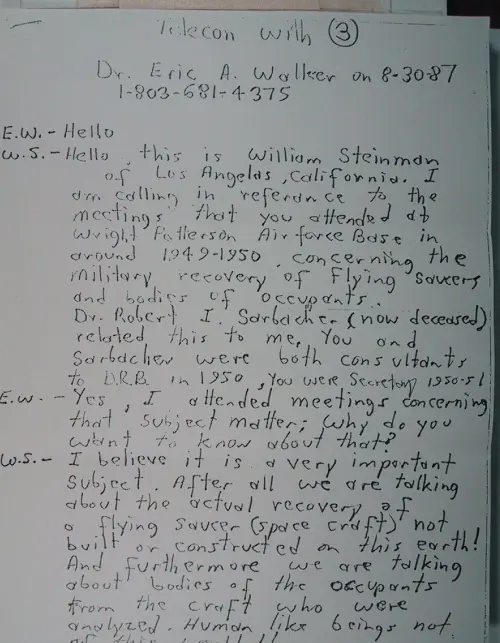 First page of Wilbert Smith Archives Files Box 1131 02 1131-02-p041