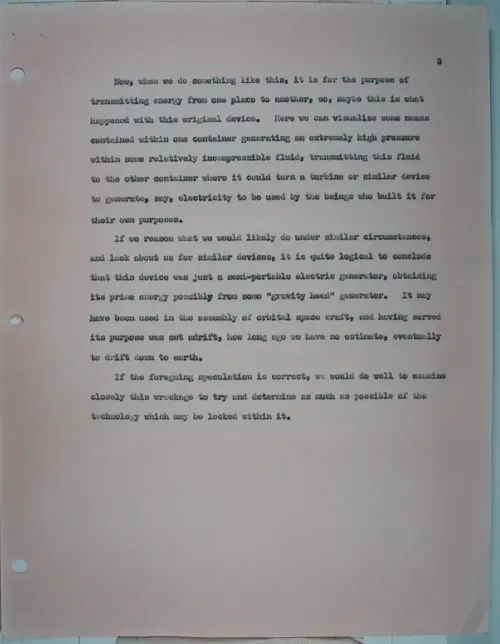 First page of Wilbert Smith Archives Files Box 1131 19 1131-19-p275