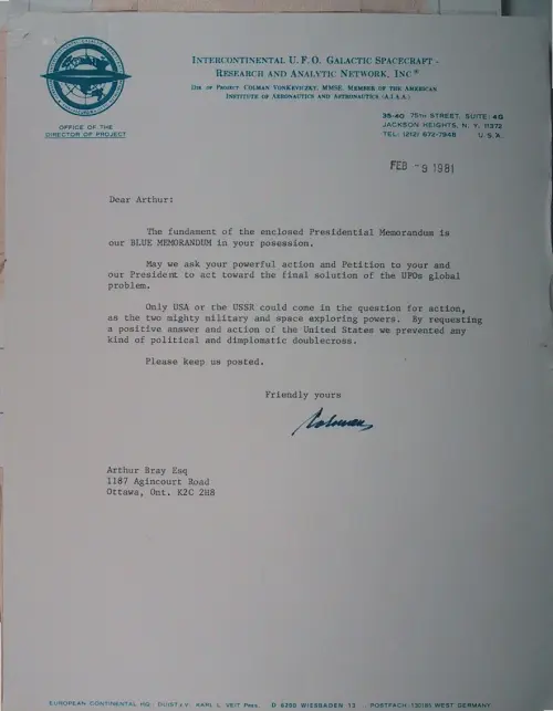 First page of Wilbert Smith Archives Files Box 1130 21 1130-21-p102