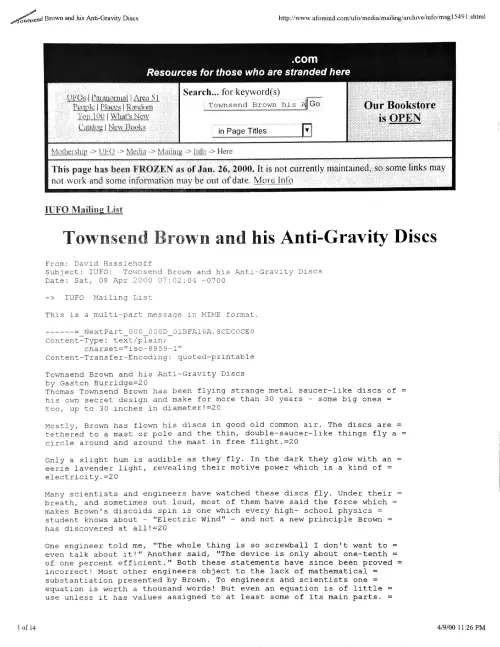 First page of Anti Gravity 3
