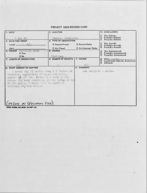 First page of 1959.07 - 8407141 - Emmons, Minnesota