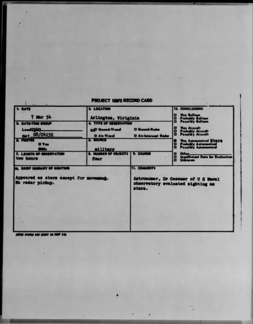 First page of 1954.03 - 6780719 - Arlington, Virginia