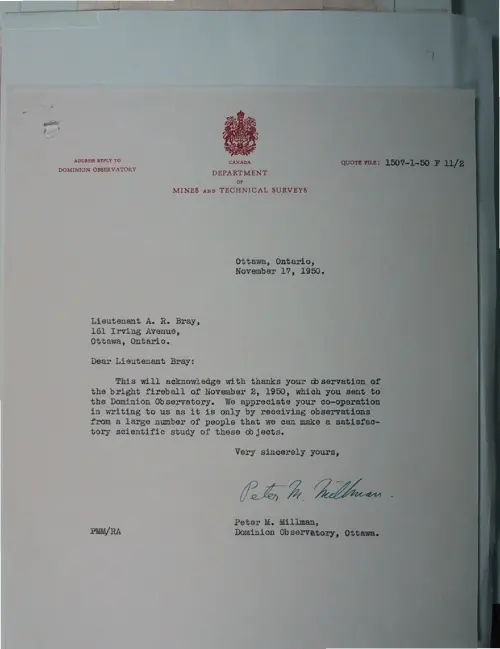 First page of Wilbert Smith Archives Files Box 1130 18 1130-18-p130