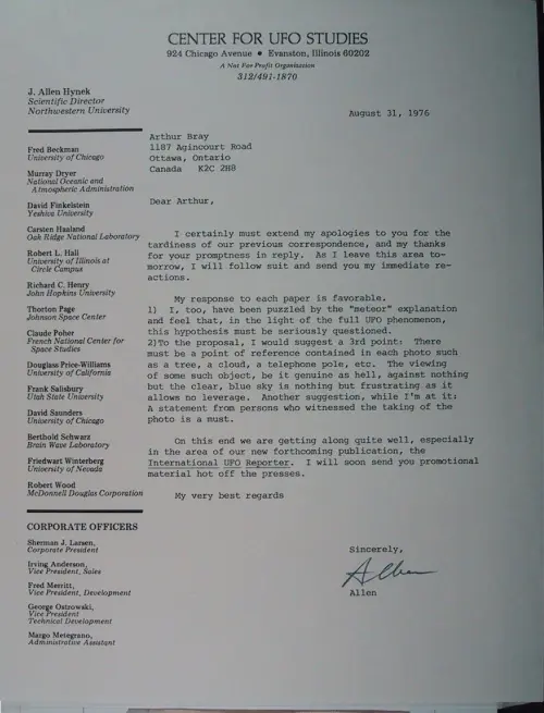 First page of Wilbert Smith Archives Files Box 1130 10 1130-10-p108