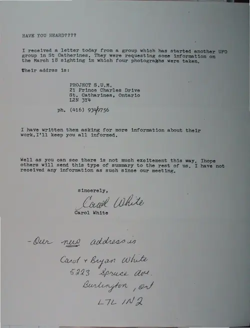 First page of Wilbert Smith Archives Files Box 1130 05 1130-05-p018