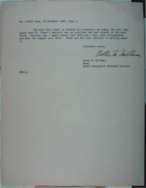 First page of Wilbert Smith Archives Files Box 1131 17 1131-17-p025