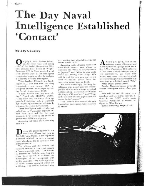First page of Swan Jay Gourley