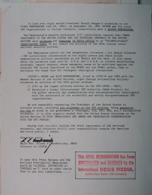 First page of Wilbert Smith Archives Files Box 1130 21 1130-21-p057