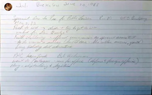 First page of Ronald Reagan Ronald Reagan Judy Buckalew