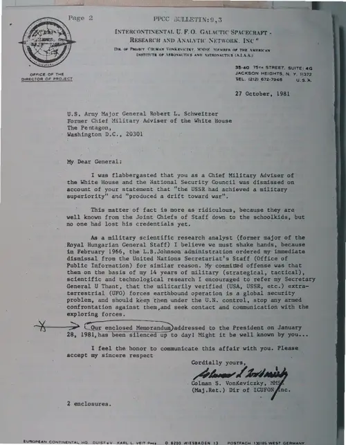 First page of Wilbert Smith Archives Files Box 1130 21 1130-21-p016