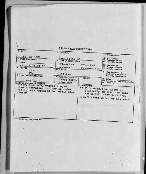 First page of 1956.05 - 6785910 - Washington DC