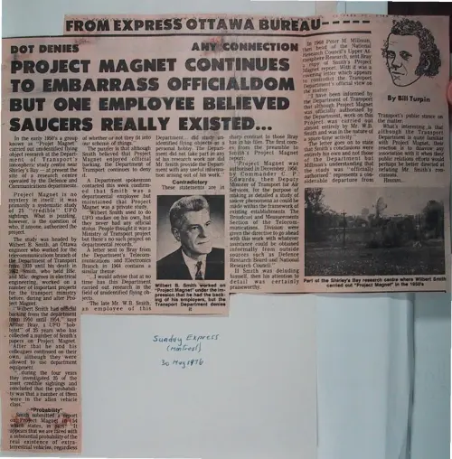 First page of Wilbert Smith Archives Files Box 1131 10 1131-10-p038