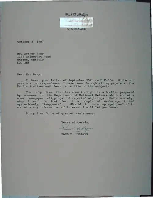 First page of Wilbert Smith Archives Files Box 1131 15 1131-15-p001