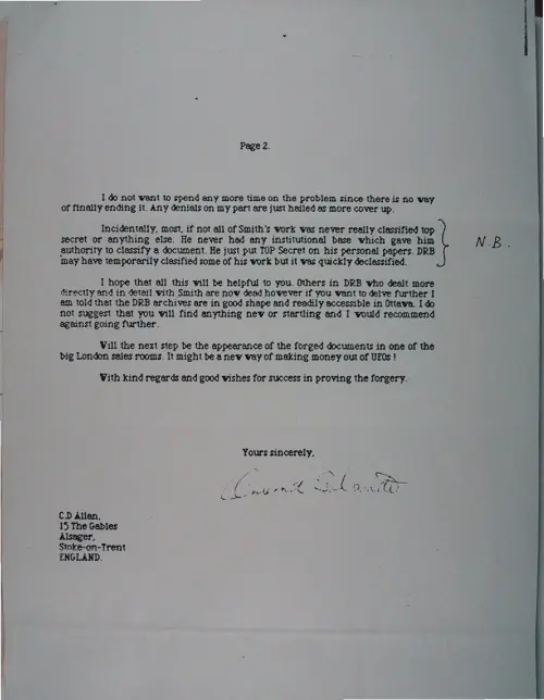 First page of Wilbert Smith Archives Files Box 1131 10 1131-10-p012