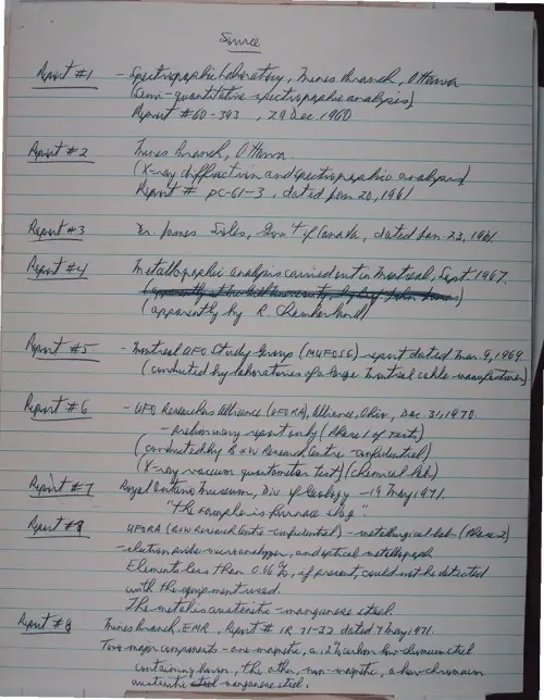 First page of Wilbert Smith Archives Files Box 1131 19 1131-19-p022