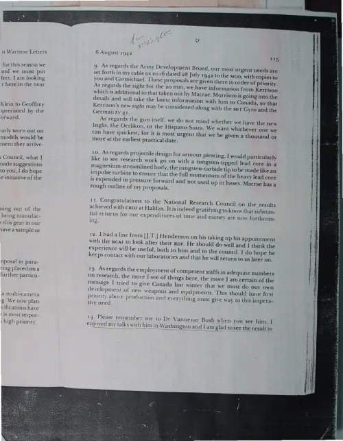 First page of Wilbert Smith Archives Files Box 1131 02 1131-02-p225