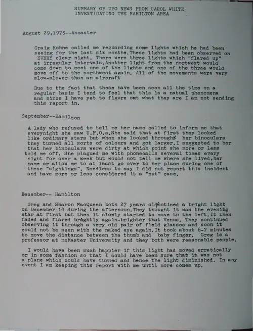 First page of Wilbert Smith Archives Files Box 1130 05 1130-05-p017