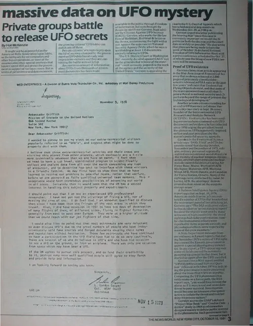 First page of Wilbert Smith Archives Files Box 1130 21 1130-21-p264