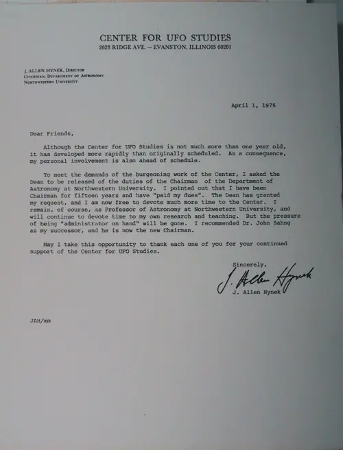 First page of Wilbert Smith Archives Files Box 1130 10 1130-10-p137