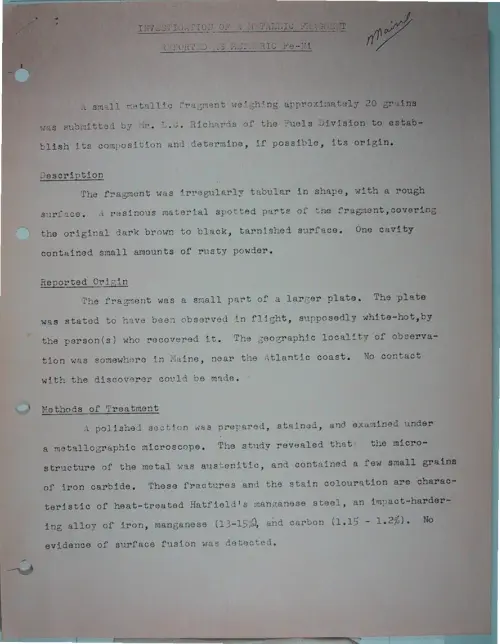 First page of Wilbert Smith Archives Files Box 1131 19 1131-19-p253