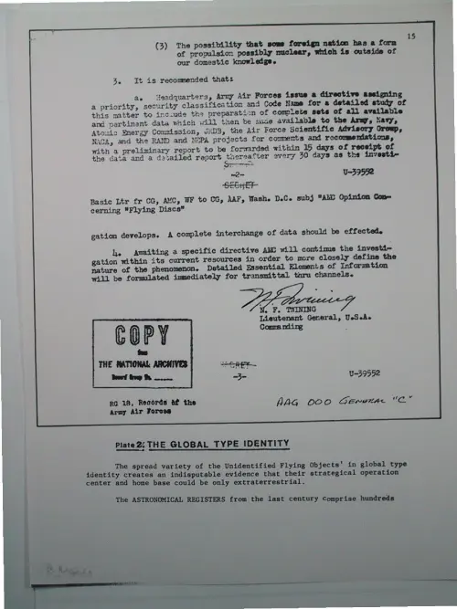 First page of Wilbert Smith Archives Files Box 1136 14 1136-14-p003