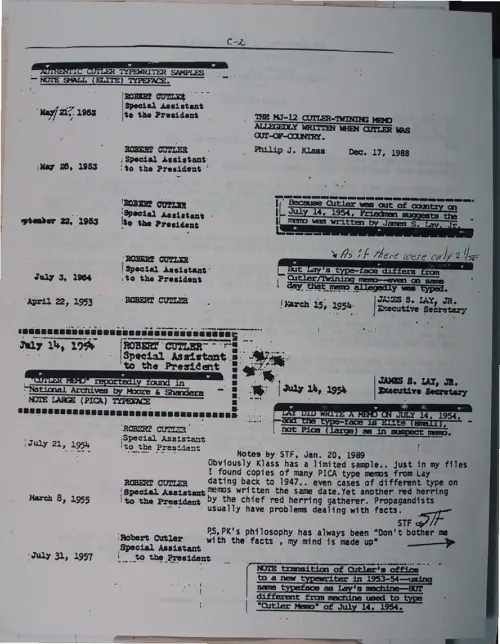 First page of Wilbert Smith Archives Files Box 1131 03 1131-03-p123