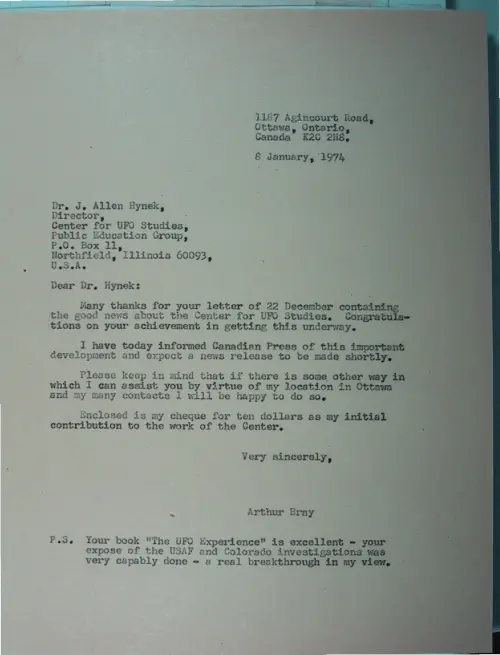 First page of Wilbert Smith Archives Files Box 1130 10 1130-10-p172