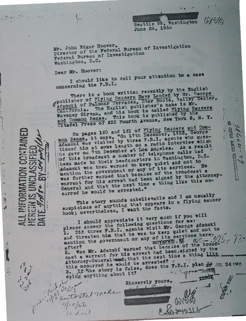 First page of Wilbert Smith Archives Files Box 1130 04 1130-04-p044