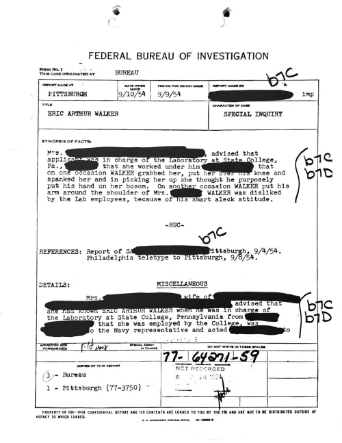 First page of Dr. Eric Walker Dr. Eric Walker 12