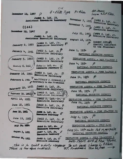 First page of Wilbert Smith Archives Files Box 1131 03 1131-03-p125