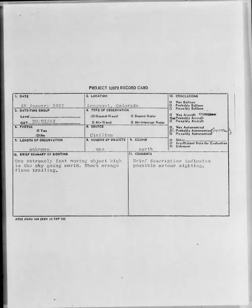 First page of 1957.01 - 6786555 - Longmont, Colorado