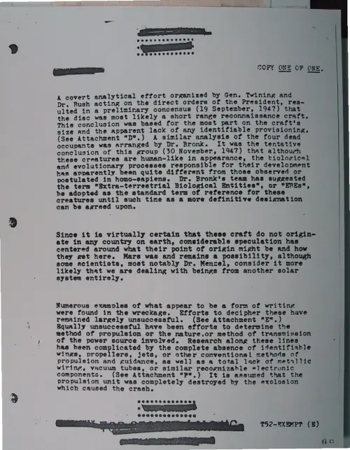 First page of Wilbert Smith Archives Files Box 1131 02 1131-02-p216