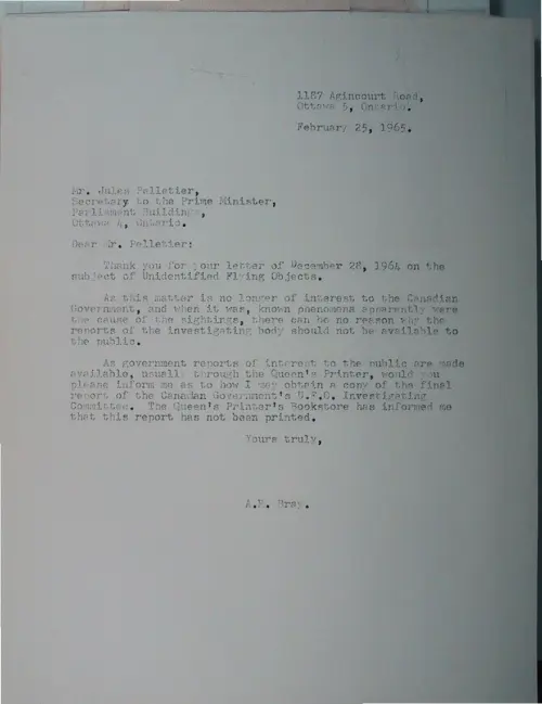First page of Wilbert Smith Archives Files Box 1130 18 1130-18-p117
