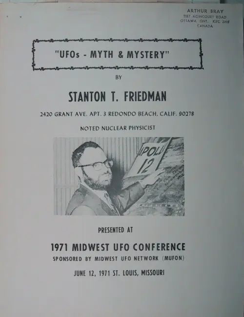 First page of Wilbert Smith Archives Files Box 1130 17 1130-17-p018