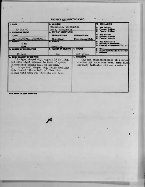 First page of 1959.01 - 9078855 - Coleville, Washington