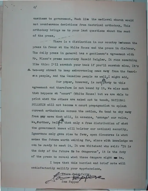 First page of Wilbert Smith Archives Files Box 1131 07 1131-07-p039