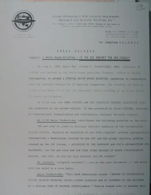 First page of Wilbert Smith Archives Files Box 1130 21 1130-21-p212