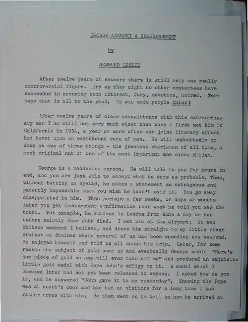 First page of Wilbert Smith Archives Files Box 1130 04 1130-04-p066