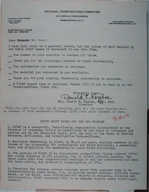 First page of Wilbert Smith Archives Files Box 1131 08 1131-08-p030