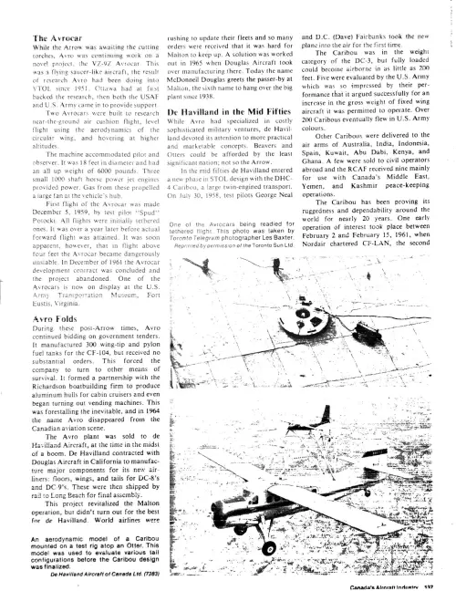 First page of Canada Avrocar 1