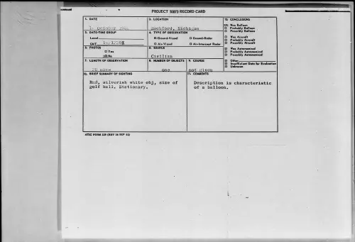 First page of 1958.10 - 7200371 - Rockford, Michigan