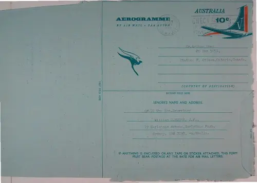 First page of Wilbert Smith Archives Files Box 1131 04 1131-04-p034