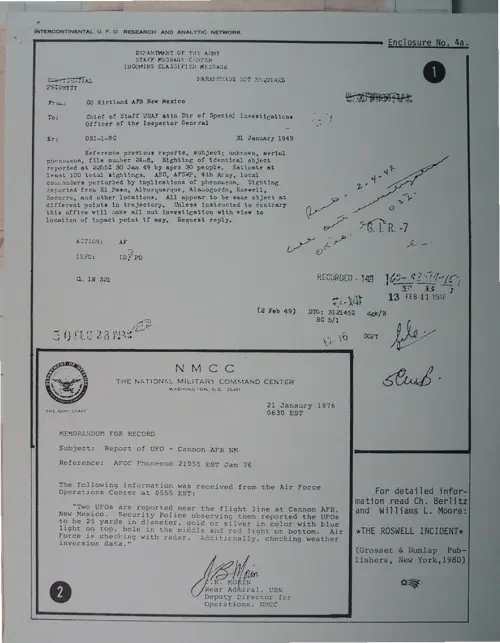 First page of Wilbert Smith Archives Files Box 1130 21 1130-21-p124