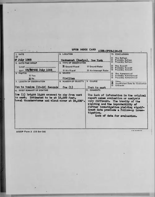 First page of 1955.07 - 6968336 - Manhasset (Roslyn), New York