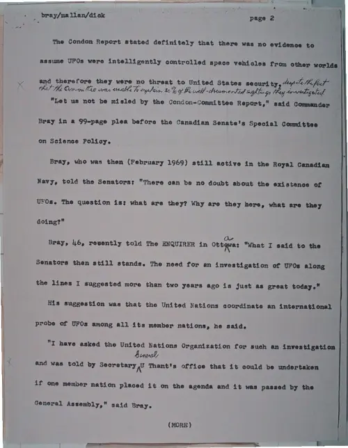 First page of Wilbert Smith Archives Files Box 1131 07 1131-07-p028