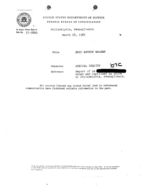 First page of Dr. Eric Walker Dr. Eric Walker 4