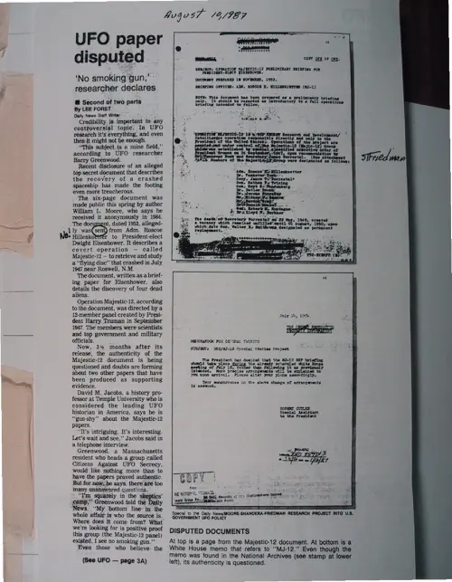 First page of Wilbert Smith Archives Files Box 1131 02 1131-02-p150