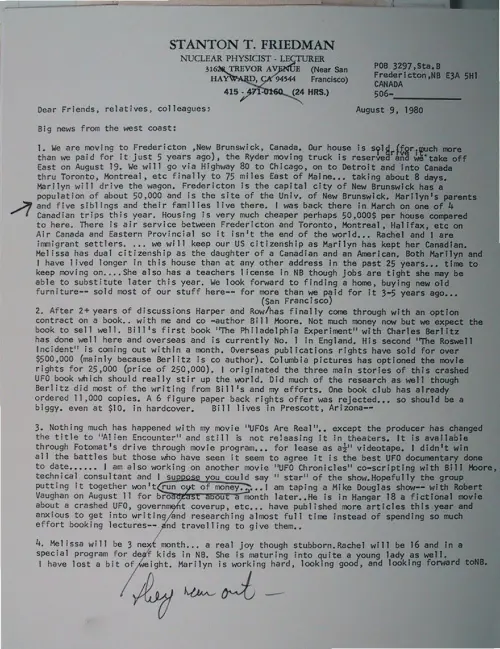 First page of Wilbert Smith Archives Files Box 1130 17 1130-17-p011