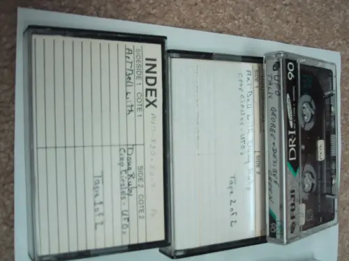First page of Wilbert Smith Archives Files Audio Cass Tapes 5