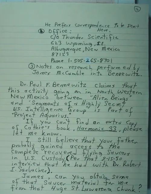 First page of Wilbert Smith Archives Files Box 1131 02 1131-02-p003